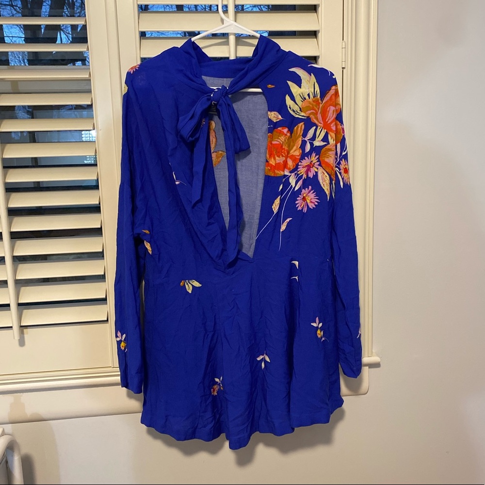 Free People Floral Tunic